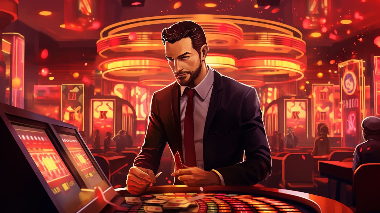 Bàn casino trực tiếp với dealer chuyên nghiệp